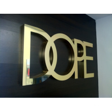 Custom Metal Signs Letter Mirror Finished (ID-14)